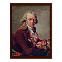 Portrait Of François André Vincent Postcard