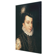 Portrait of Francois Hercule de France Gallery Wrapped Canvas