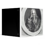 Portrait of Francois Quesnay 3 Ring Binders