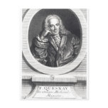 Portrait of Francois Quesnay Post Cards