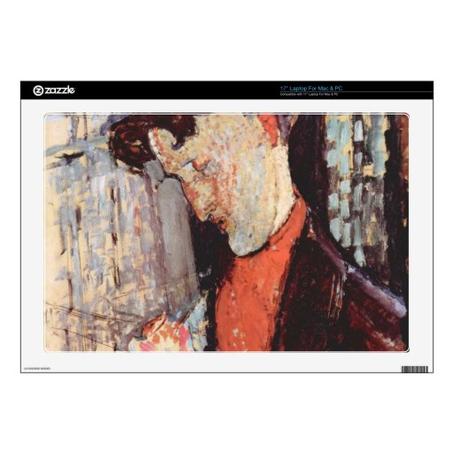 Portrait of Frank Burty Haviland by Modigliani 17" Laptop Skins