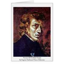 Portrait Of Frédéric Chopin Greeting Card