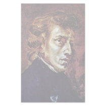 Portrait Of Frédéric Chopin Customized Stationery