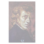 Portrait Of Frédéric Chopin Customized Stationery