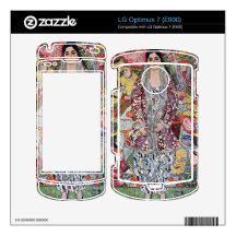 Portrait of Frederika Maria Beer by Gustav Klimt LG Optimus 7 Skin