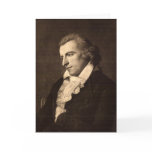 Portrait of Friedrich Schiller - Greeting Card