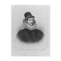 Portrait of Fulke Greville  1st Baron Brooke Post Cards