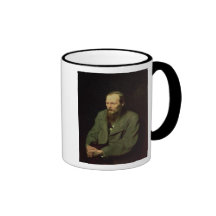Portrait of Fyodor Dostoyevsky  1872 Mugs