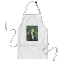 Portrait of Gabrielle aprons by vintage_poster Portrait of Gabrielle aprons