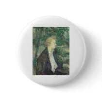 Portrait of Gabrielle buttons by vintage_poster Portrait of Gabrielle buttons