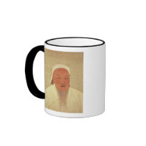 Portrait of Genghis Khan , Mongol Khan Mug
