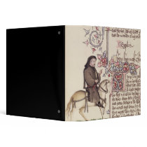 Portrait of Geoffrey Chaucer  facsimile from 3 Ring Binder