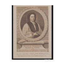 Portrait of George Berkeley  Bishop Post Card