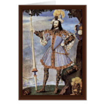 Portrait Of George Clifford Earl Of Cumberland Greeting Cards