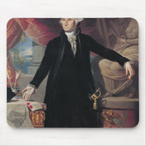 Portrait of George Washington, 1796 Mouse Pads