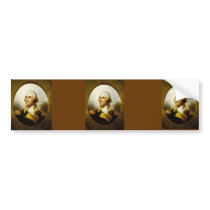 Portrait of George Washington bumper stickers