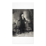 Portrait of George Washington collector photo card