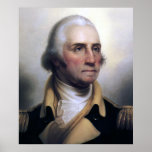 Portrait of George Washington Posters