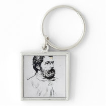 Portrait of Georges Bizet Key Chains