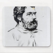 Portrait of Georges Bizet Mouse Pads