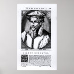 Portrait of Gerard Mercator Print