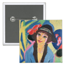 Portrait of Gerda Pin