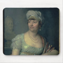 Portrait of Germaine de Stael , 1812 Mouse Pads