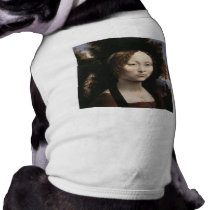 Portrait of Ginevra de Benci Dog Shirt