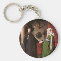 Portrait of Giovanni Arnolfini and his Wife Key Chain