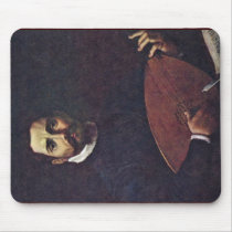 Portrait Of Giovanni Gabrieli With The Lute Mousepads