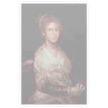 Portrait Of Goya'S Wife Josefa Bayeu Artist Stationery Paper