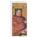 Portrait Of Guillaume Juvenal Des Ursins By Fouque Custom Rack Card