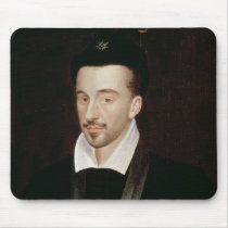 Portrait of Henri III Mouse Pads