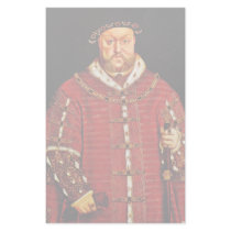 Portrait Of Henry Viii By After Hans Holbein D. J. Stationery Paper