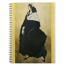 Portrait of Ida Lvovna Rubinstein (c.1885-1960) (c Spiral Notebook