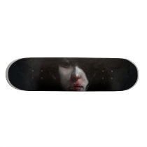 Portrait of Ikuko's Ghost skateboards