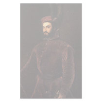 Portrait Of Ippolito De 'Medici. By Tizian Personalized Stationery