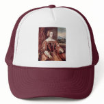Portrait Of Isabella Of Portugal, Wife Of Holy Rom Mesh Hat
