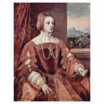 Portrait Of Isabella Of Portugal, Wife Of Holy Rom letterhead