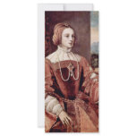 Portrait Of Isabella Of Portugal, Wife Of Holy Rom Full Color Rack Card