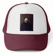 Portrait Of Italian Singer Angelo Masini By Serow Hats