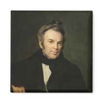Portrait of Ivan Lazhechnikov, 1834 Fridge Magnets
