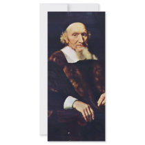Portrait Of Jacob Trip By Maes Nicolaes Full Color Rack Card