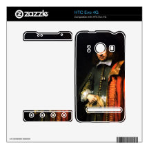 Portrait of Jan Six by Rembrandt HTC Evo 4G Skin