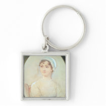 Portrait of Jane Austen Keychains