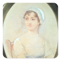 Portrait of Jane Austen Sticker