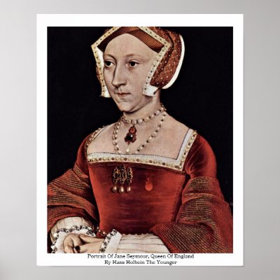 Portrait Of Jane Seymour Queen Of England Print by Artcollection