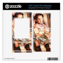 Portrait of Jean and Genevieve Caillebotte -Renoir HTC Touch Pro Skins