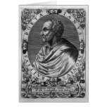 Portrait of Jean Antoine de Baif Greeting Cards