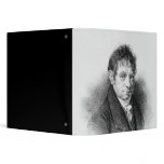 Portrait of Jean Baptiste Say Vinyl Binder